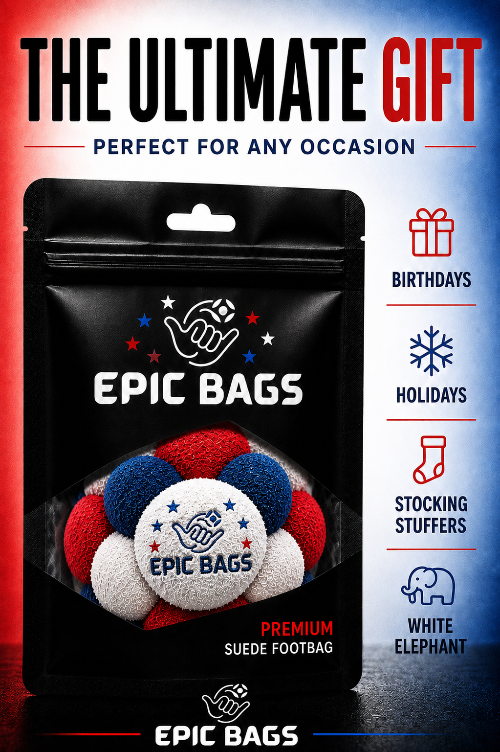 Stars and Stripes Epic Bags Sack